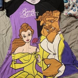Beauty and the beast nightgown